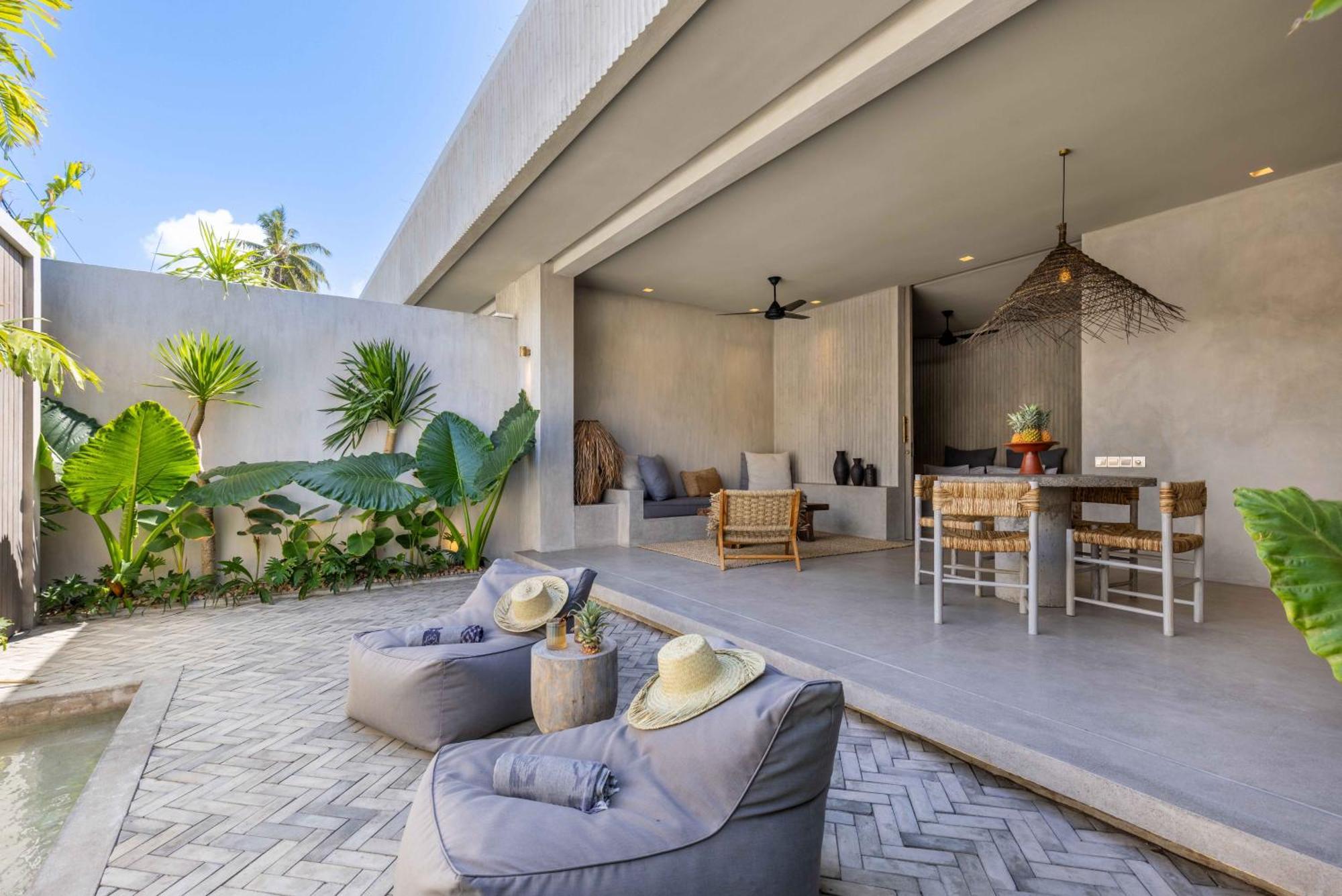 Villa The Konkret Lombok Kuta  Exterior foto