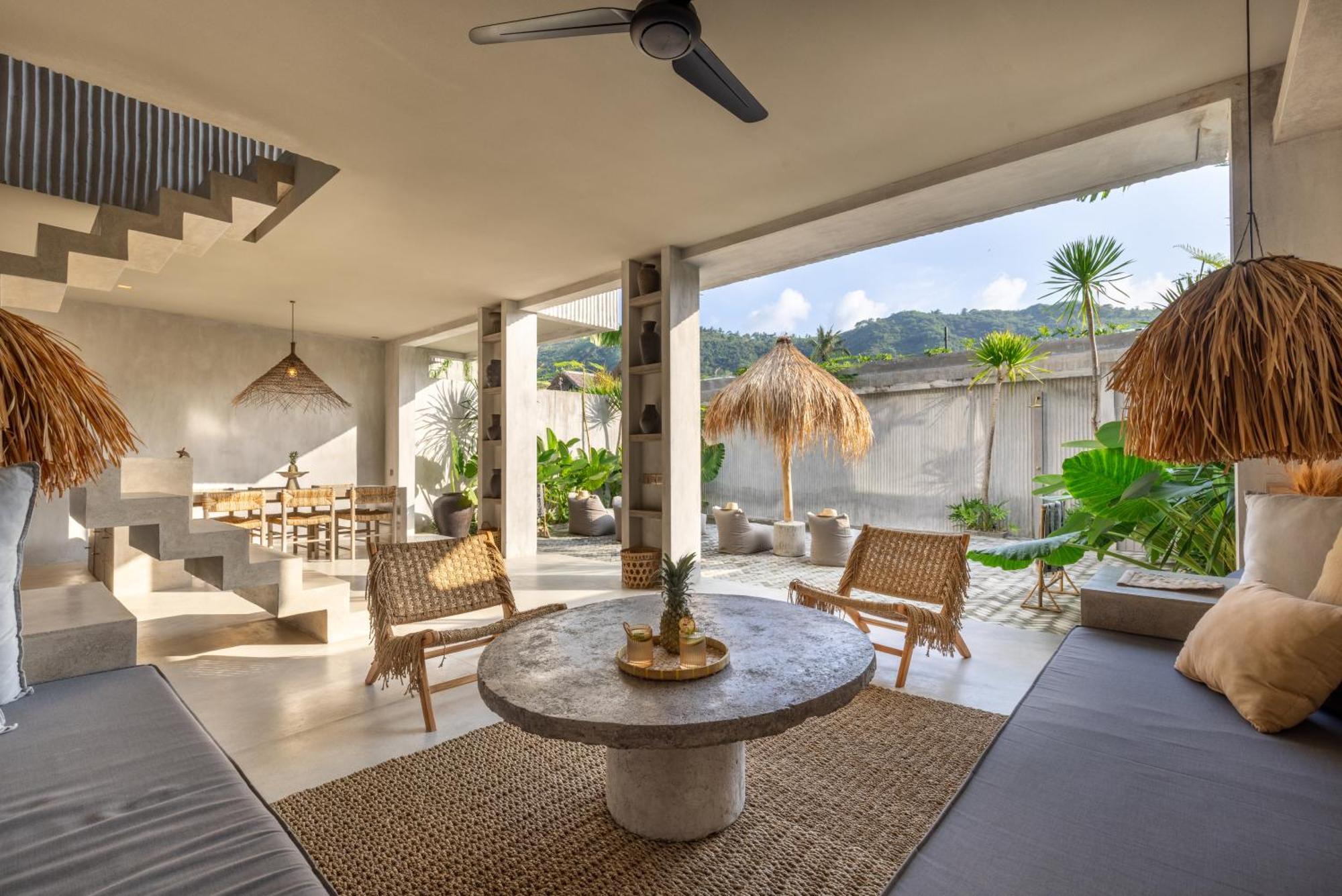 Villa The Konkret Lombok Kuta  Exterior foto