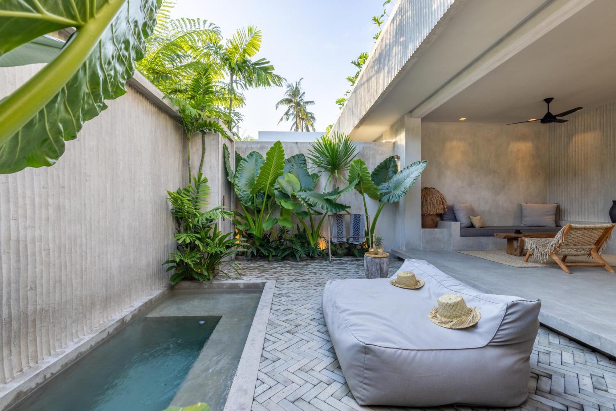 Villa The Konkret Lombok Kuta  Exterior foto