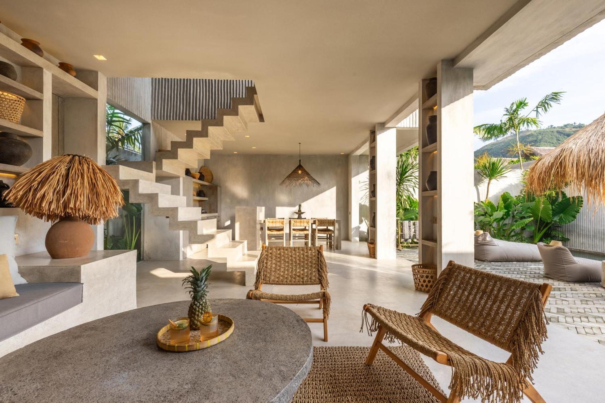 Villa The Konkret Lombok Kuta  Exterior foto