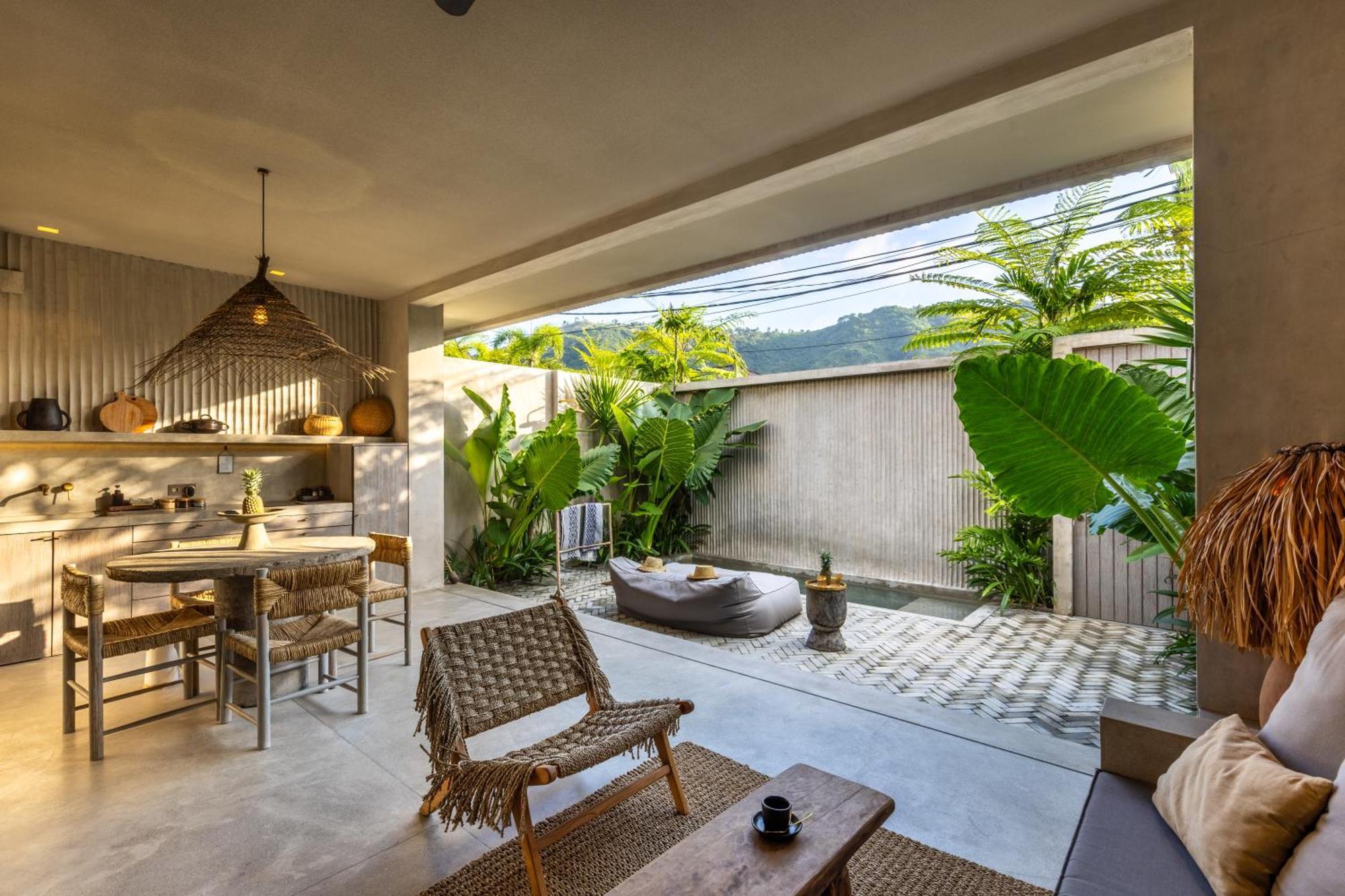 Villa The Konkret Lombok Kuta  Exterior foto